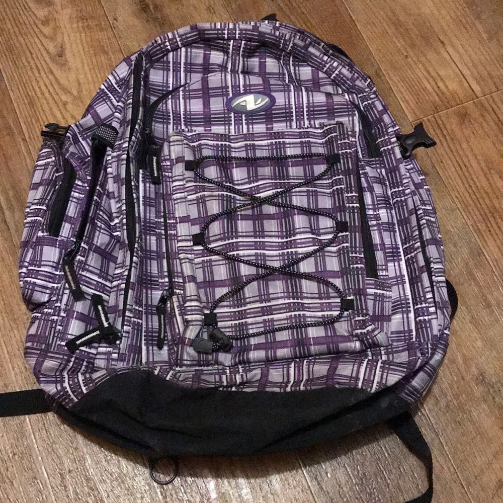 Athletic Works Purple Backpack